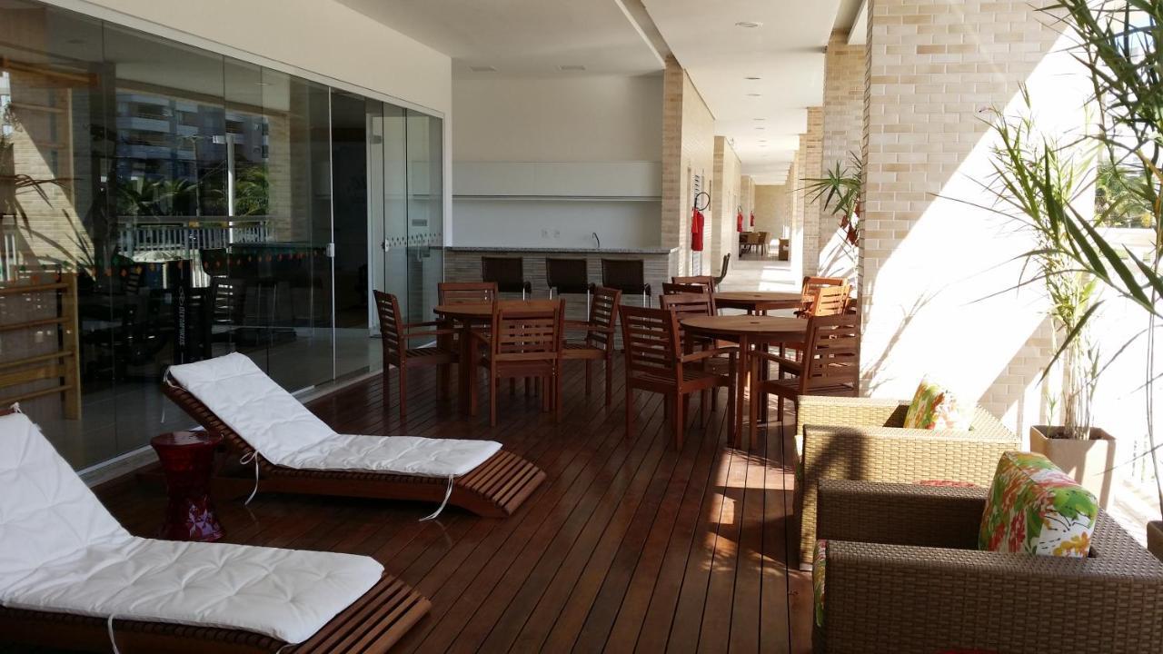 Jd. S. Lourenço - Riviera - Novo, 3 dorm, AC, 300m do mar, serviço de praia Riviera de Sao Lourenco Exterior foto